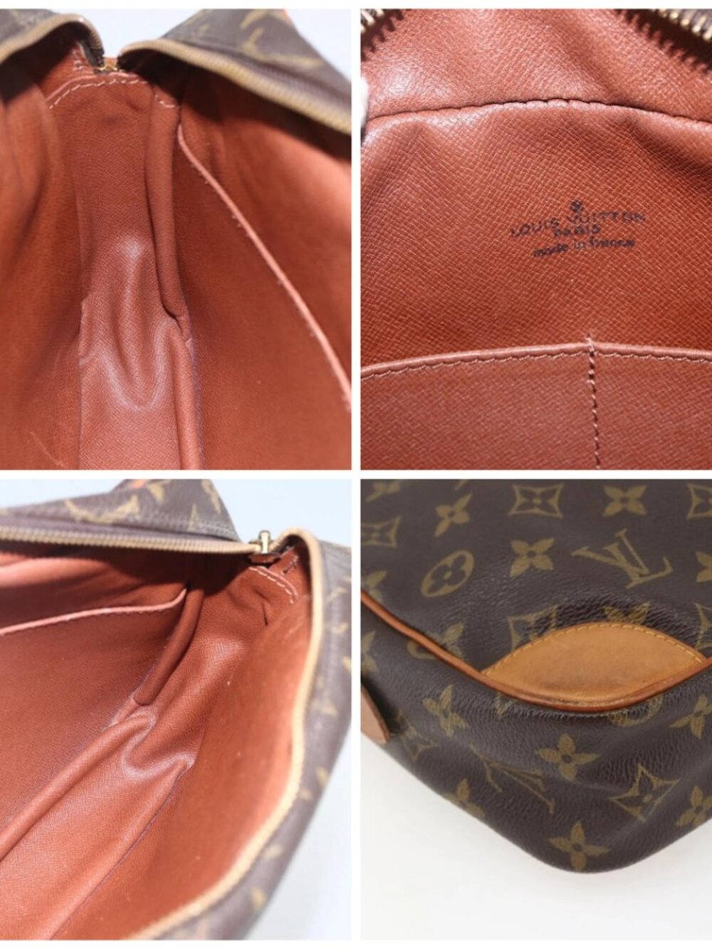 LOUIS VUITTON Monogram Compiegne 28 Clutch Bag M51845 LV Auth - Picture 11 of 15